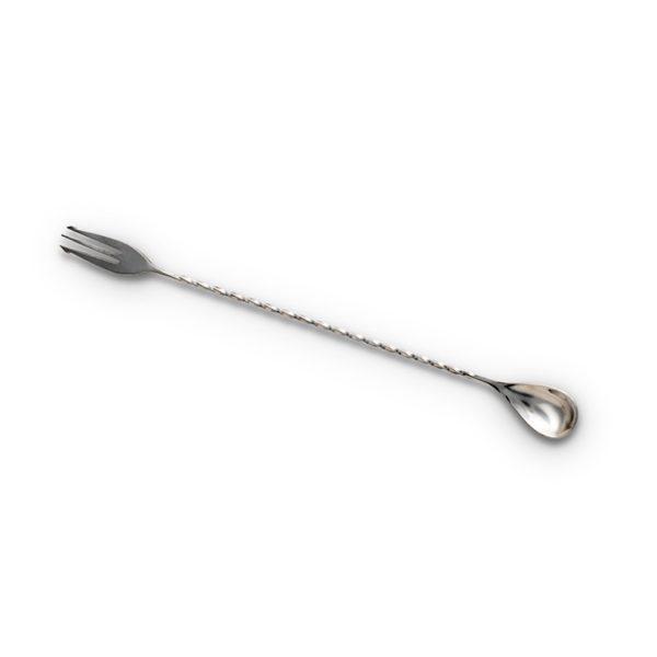 Trident Bar Spoon (30 cm / 12 in) Stainless Steel - Full Length
