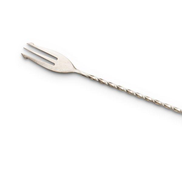 Trident Bar Spoon (40 cm / 16 in) Stainless Steel Fork End