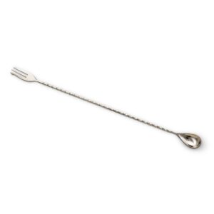 Trident Bar Spoon (40 cm / 16 in) Stainless Steel - Full Length