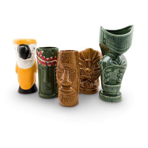 Ceramic Tiki Cocktail Mug Collection FIfth & Vermouth