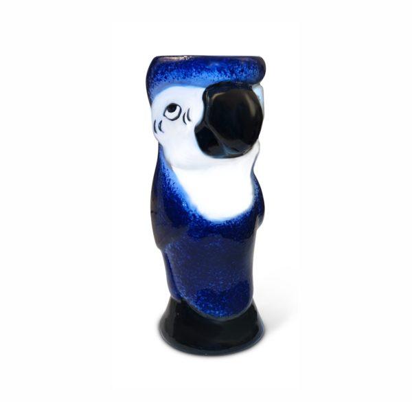 Polly Parrot Ceramic Tiki Mug Blue 3 - Fifth & Vermouth
