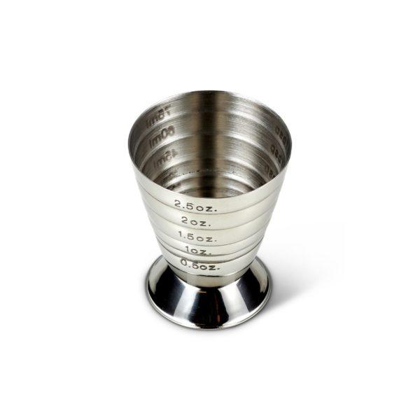 Multi Level Cocktail Jigger Stainless Steel ml oz tbsp Fifth & Vermouth (1)