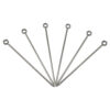 Cocktail Picks Stainless Set of 6