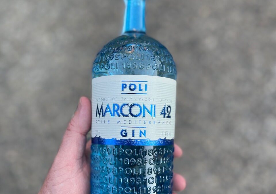 Breeze the Mediterranean with Poli Marconi 42 Gin : A Review